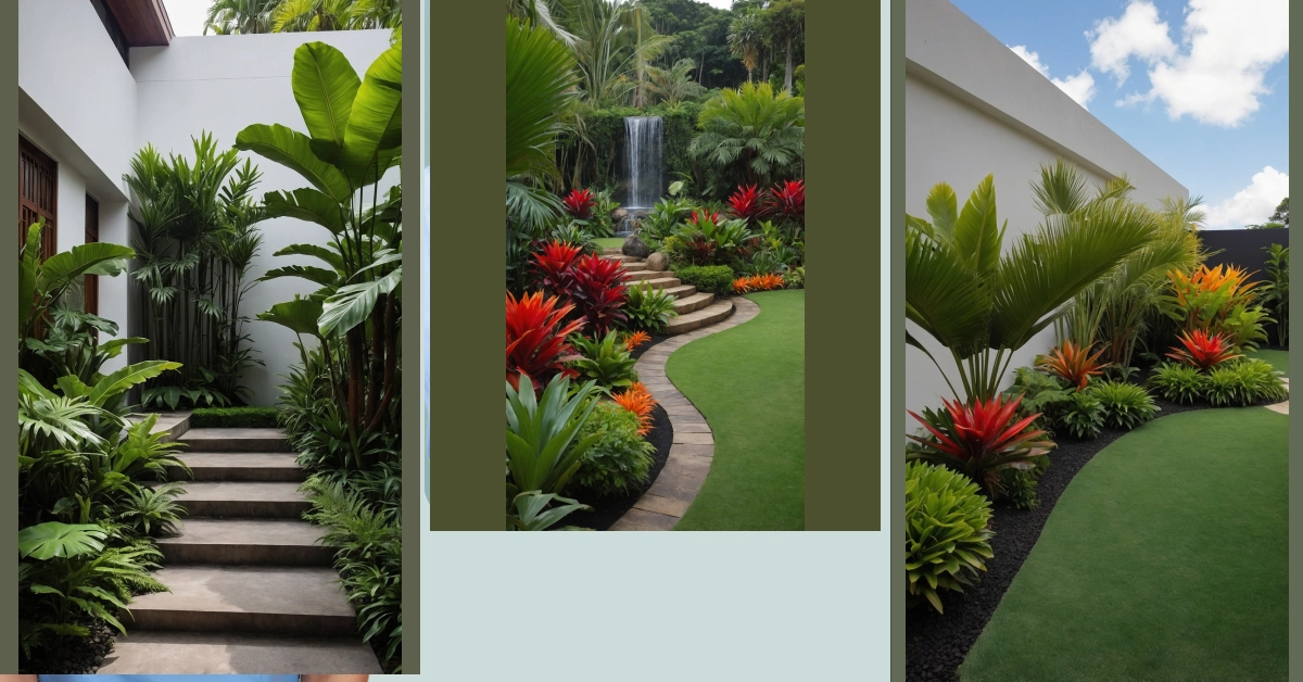 Get Tropical: Fun Landscape Ideas for Those Tight Spaces