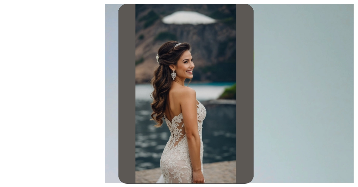 Half Up Half Down: The Perfect Blend for Every Bride