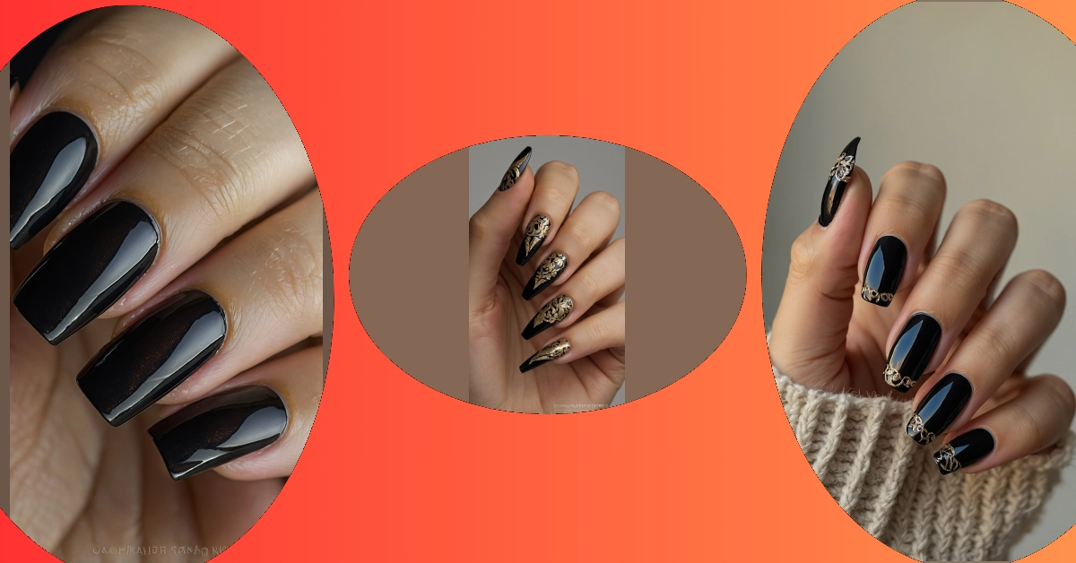 Midnight Glam: 5 Must-Try Black Nail Art Inspirations