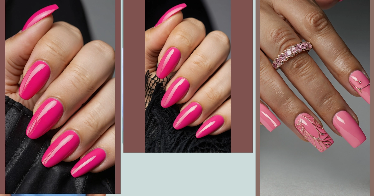 Sizzling Summer Hot Pink Nail Art Inspirations