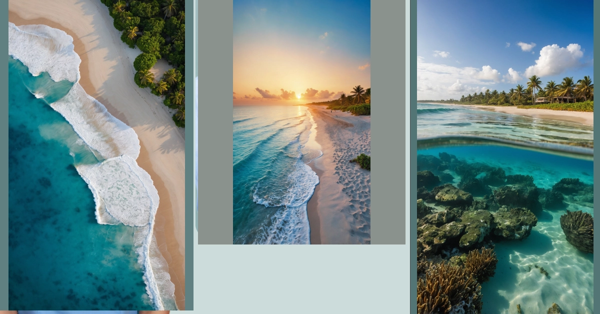Digital Escape: 07 Bright Beach Wallpaper Ideas for Summery Vibes