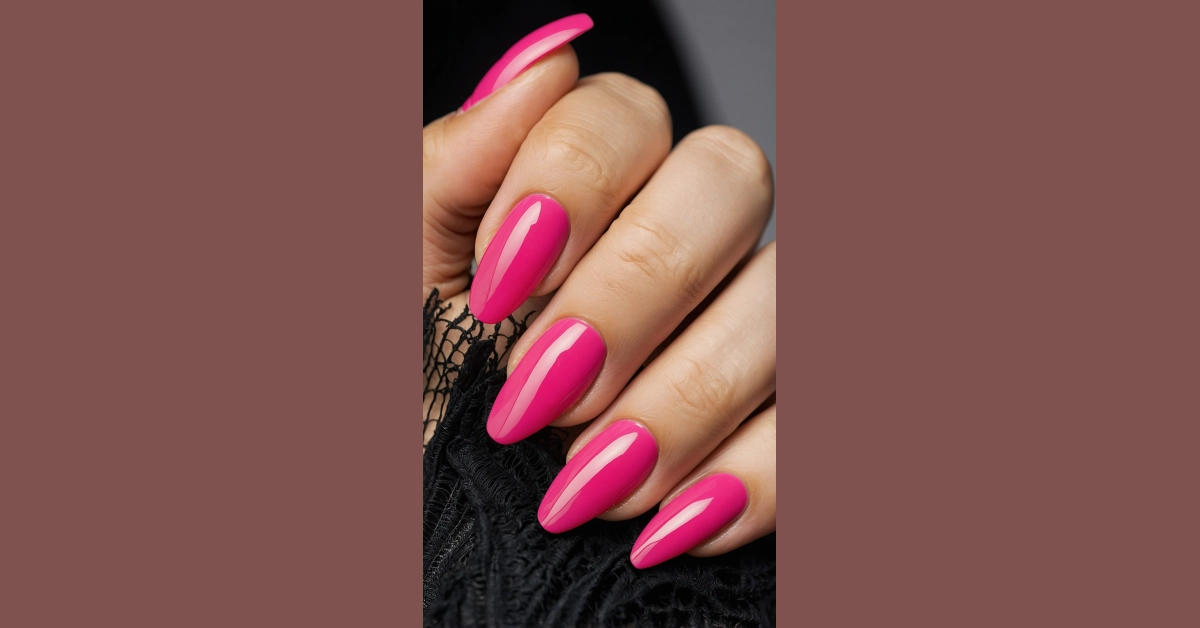 Hot Pink Nail Designs That Will Make You Smile