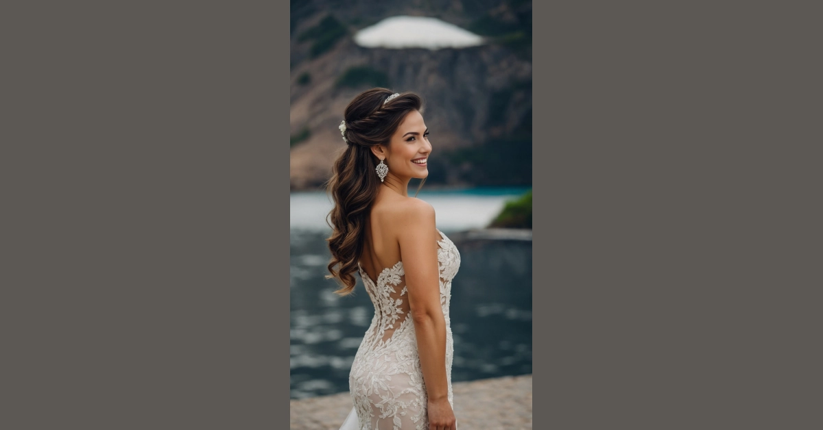 Unleash Your Inner Bride with Half Up Half Down Hairstyle Ideas